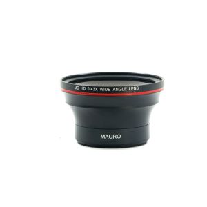 MC HD 0.43X High Definition Camera Lenses Wide Angle Lens For Dslr Camera