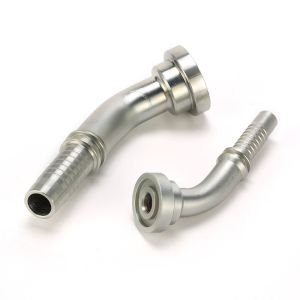 Metal Connector Hydraulic Fittings for Customized Carbon Steel Flange Hose Pipe