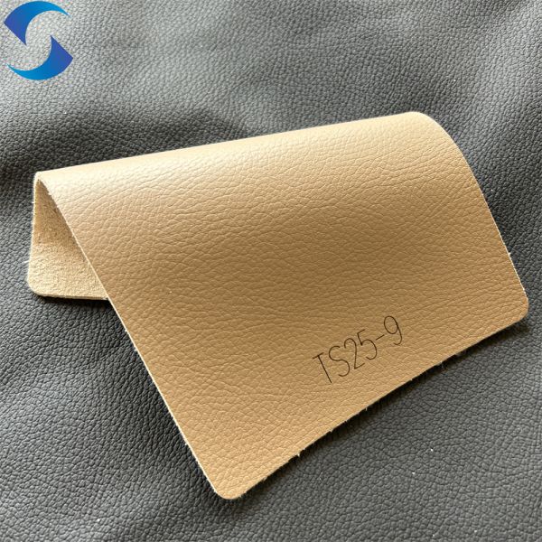 Embossed Synthetic Leather Fabric Synthetic EPU Leather Elastic Embossed