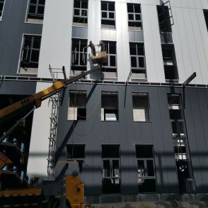Modular Steel Structure Building Prefabricated With Cutting Processing Service
