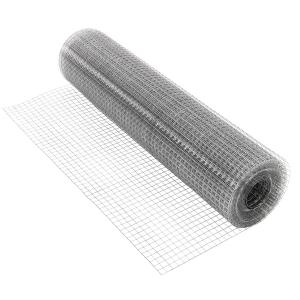 Cheap Welded Wire Mesh Roll 2X2 Galvanized Welded Wire Mesh with and Hole shape Square Hole for sale