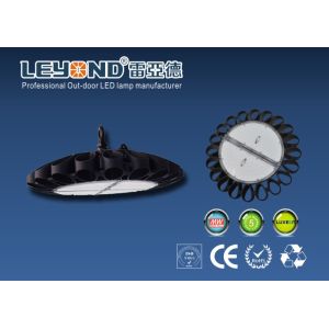50 / 60 Hz 250w UFO Led Highbay Lighting Super Bright 120lm/w Led Factory