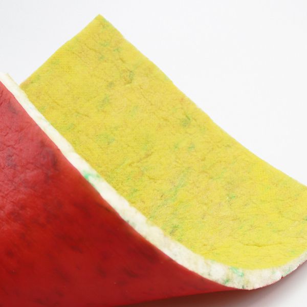 Red and yellow different size antiskid sponge carpet underlay for house decoration