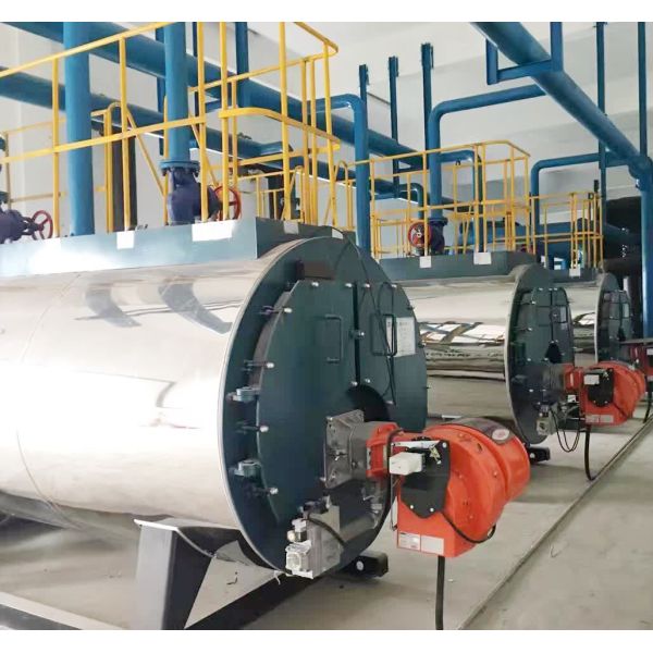 Fire Tube Hot Water Boiler Low Running Cost 3500 Kw ASME Certification