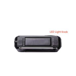 Trips Emergency Solar Hand Crank Radio 6.3cm Camping Built In Speaker 3 Band