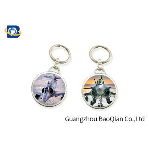 Customized 3D Lenticular Keychain Lightweight Eco - Friendly Material Souvenir