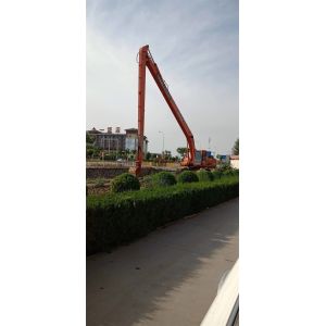 Long Reach Komatsu Excavator Boom Stick Two Section With Bucket