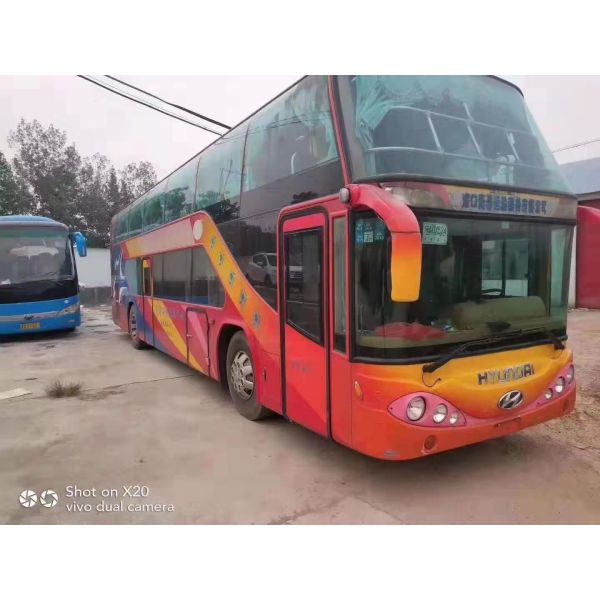 Quality Hyundai Used Coach Bus Diesel Left Hand Steering 42 Seats 2012 Year wholesale
