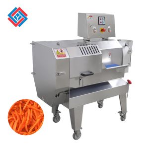 Double Frequency Conversion Control Potato And Carrot Cutting Machine Double