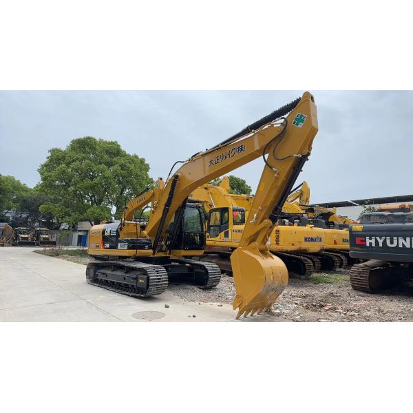 3.5/5.7km/h Walking Speed 20 Tons Second-hand Cate Excavator 320D With Rated