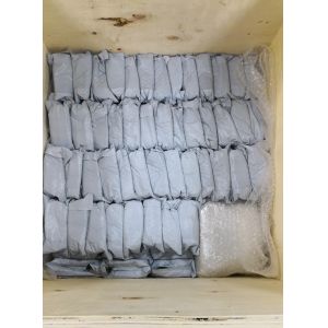 Silver Precision Metal Components , Zinc Plating Precision Aerospace Components