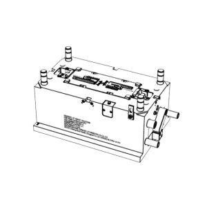 Transparent Medical Instrument PN-2055 (1*2) / Two-plates mold / Cold runner No