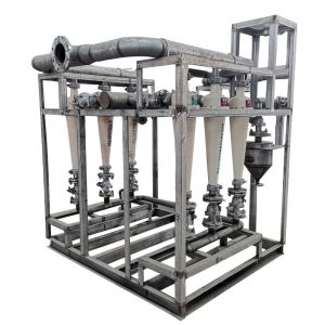 Dry Sieve Corn Starch Desand Machine Processing Line 40 M3/H