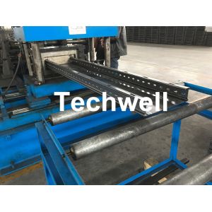 GCr Quench Treatment Roller Cable Tray Roll Forming Machine With Punching Press