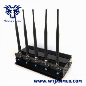 Cheap 40m 15W Mobile Phone 3G Signal Jammer For Conference Center for sale