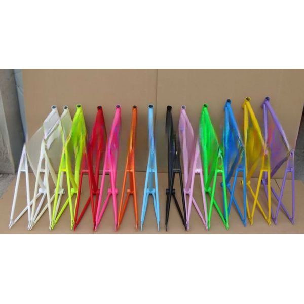 Foldable 700C Steel Frame CR-MO Frame Fixed Gear Bike Frame 48CM-60CM