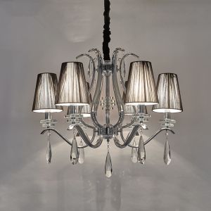 Cheap Modern Kichler chandelier with Black White Lampshade (WH-Mi-52) for sale