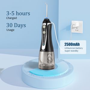 40-140PSI Portable Water Flosser PC Material High Intensity