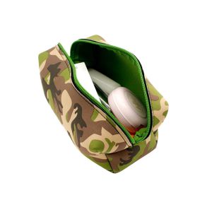 Large Travel Waterproof Zippered Cosmetic Bag Camouflage With Oem Service