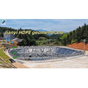 HDPE Smooth Geomembrane for Secure Environmental Containment: Superior Leachate