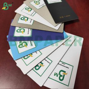 Non-Bending Lamianted Chipboard 1.5mm Rigid Thick Paperboard Multi Colors