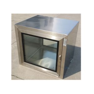 Static Cleanroom Pass Box With Electromagnetic Interlock 2 Years Warranty
