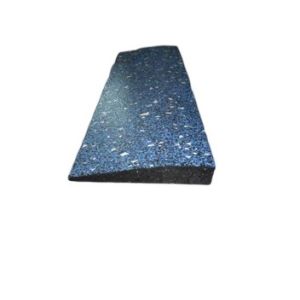 Recycled Rubber Ramp Edge 1000x200x30mm Transition Rubber Threshold Ramp Black