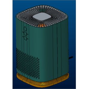 UV LED Optional Function Desktop Air Purifier To Kill Backteria Efficiently