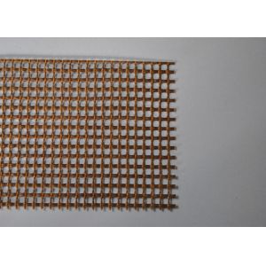 4x4mm Heat Resistant Non Stick PTFE Mesh Conveyor Belt