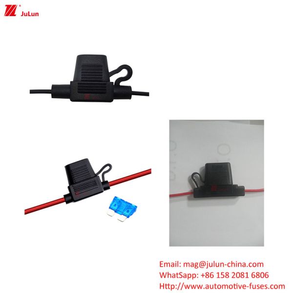 Excellent Car Waterproof Insert Fuse Holder Perfect Card Groove Design Effectively Avoid Water Seepage Damage Phenomenon