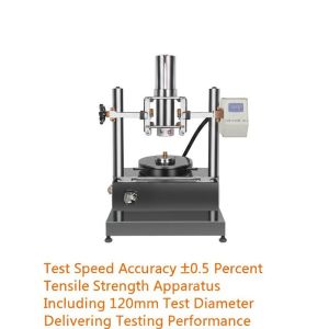 China Tension Test Machine with ±0.5% Test Speed Accuracy 120mm Test Diameter and 0.001mm Displacement Measurement Accuracy on sale