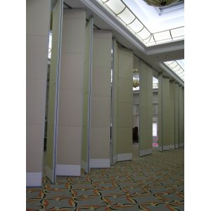 Folding Movable Sliding Partition Walls / Hanging Room Dividers Auditorium