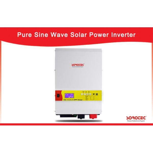 Quality 1-10kW Solar Power Inverters with 60A MPPT Solar Charge Controller for Home Use wholesale