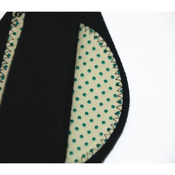 Self Heating Magnets Black Neck Support Belt Tourmaline Cloth For Men And Women