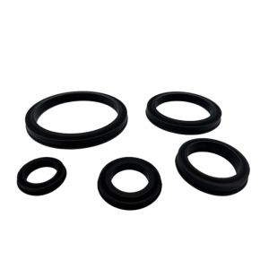 Cheap Buna FKM HNBR Brass Or Stainless Steel Backups Rings 1502 Weco Hammerless Union Seals for sale