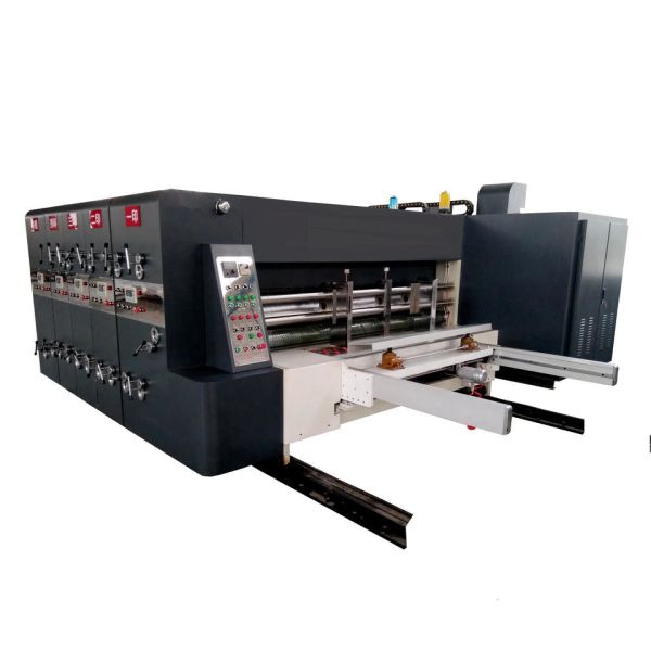Quality Flexo Printer Slotter Rotary Die Cutter Stacker Machine High Speed wholesale