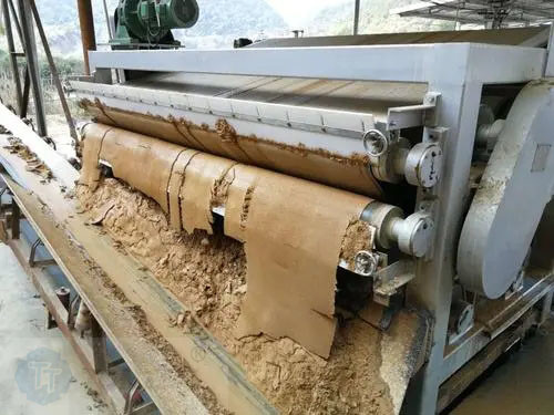 Sewage Desilting Thickening Wastewater Belt Press Filter Sludge Dewatering Belt Machine