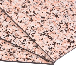 ACP ACM Wall Cladding Marble Grain Exterior Construction Material Aluminum