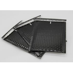 VMPET/CPE Structure Metallic Bubble Wrap Envelopes Custom Printing Self Sealed