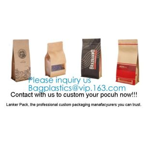 Stand Up Packaging Bag With See-Through Window, k Food Packaging Bag, Gravure