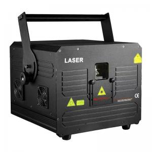 Cheap 5000mw 5w RGB Animation Laser Projector Rgb Dj Disco Stage Laser Light for sale