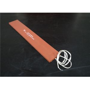12v Silicone Rubber Heaters With J Type Thermocouple Water / Acid / Alkali