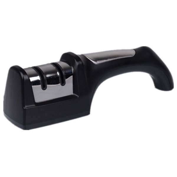 Quality 2 Stage Diamond Wheel Knife Sharpener , Pull Through Manual Knife Sharpener wholesale