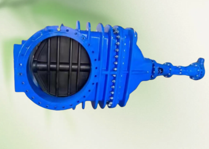 Large Diameter High Pressure Concealed Stem Gate Valve with Elastic Seat Seal