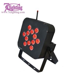 Cheap Battery Powered 12LED RGBWA PAR LED Wireless Dmx512 Control for sale