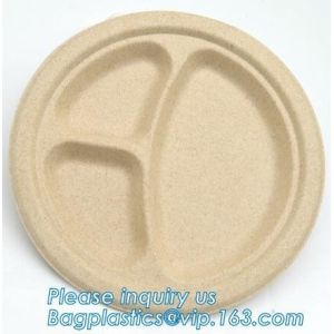 Plate Compostable Wheat Straw Fiber, Wheat Straw Dumpling Plate, Wheat straw eco