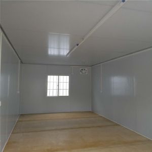 50mm fireproof glass wool sandwich panel 20ft container house for labour camp