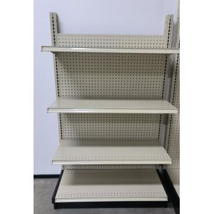 36'' X 16'' X 60'' Gondola Metal Store Shelving With Single Side Sections