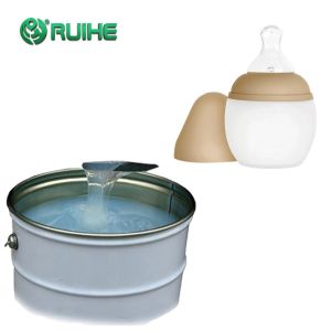 High Transparent Two Component Liquid Silicone Baby Bottles
