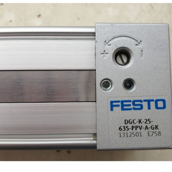 Quality Festo Cylinder DGC-K-25-635-PPV-A-GK Silver Fast Response Speed Energy-Efficient High-Performance High Precision wholesale